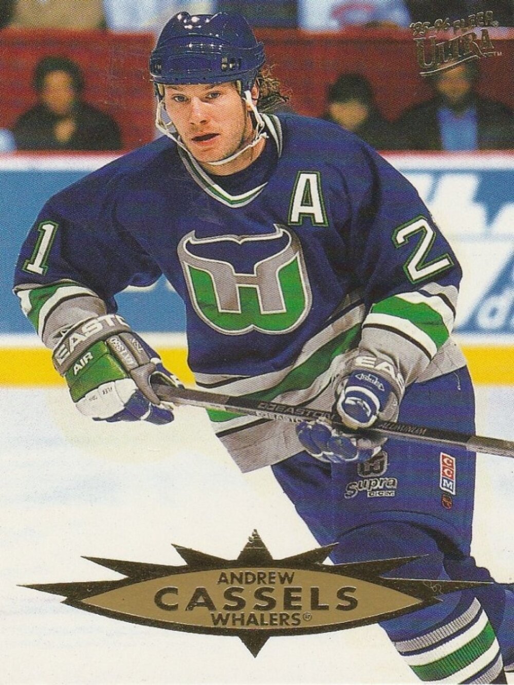 Andrew Cassels - 95/96 Fleer Ultra Hockey Card